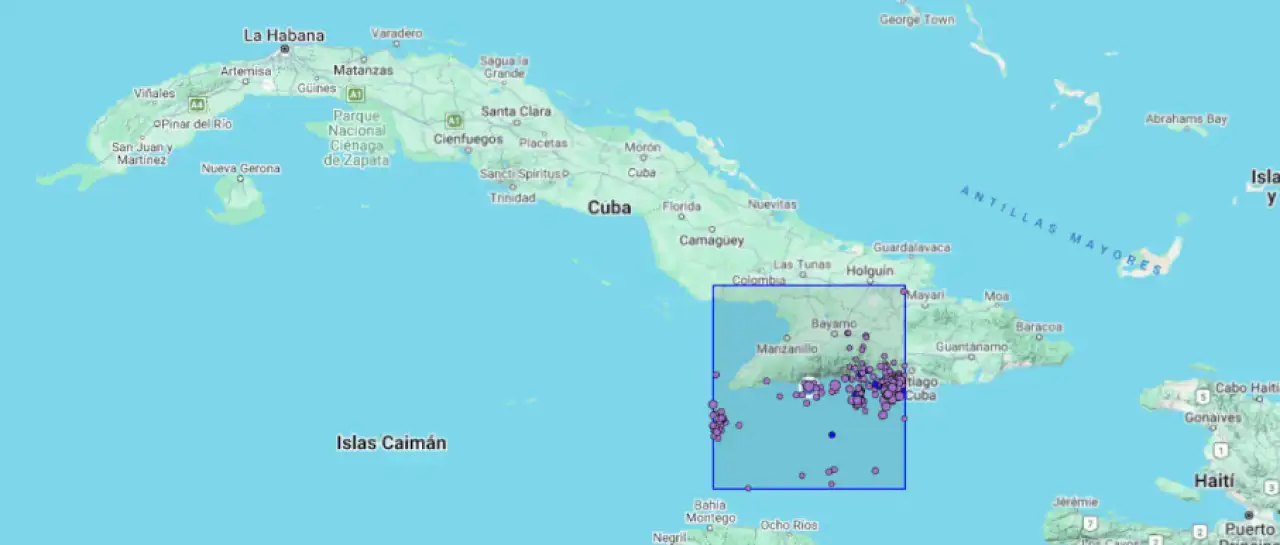 Terremoto de magnitud 5,9 sacude sureste de Cuba